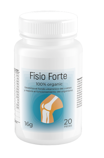 Frasco Fisio Forte cápsulas articulares 20 unidades — Glucosamina, Condroitina, Boswellia y Vitamina C para articulaciones en Colombia