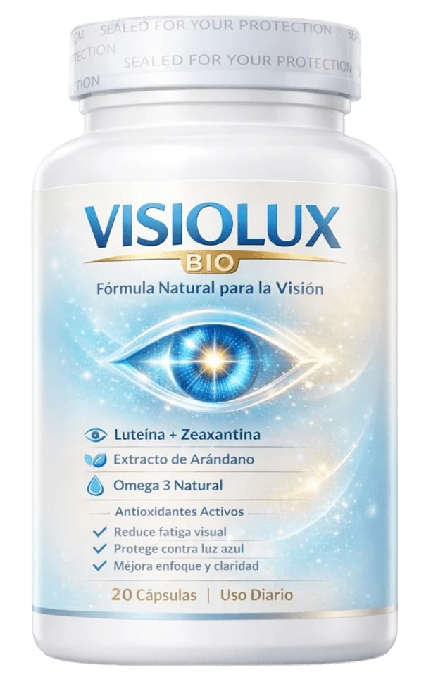 Frasco Visolux Bio cápsulas oculares 20 unidades — Luteína, Zeaxantina, Arándano y Omega 3 para la visión en Colombia